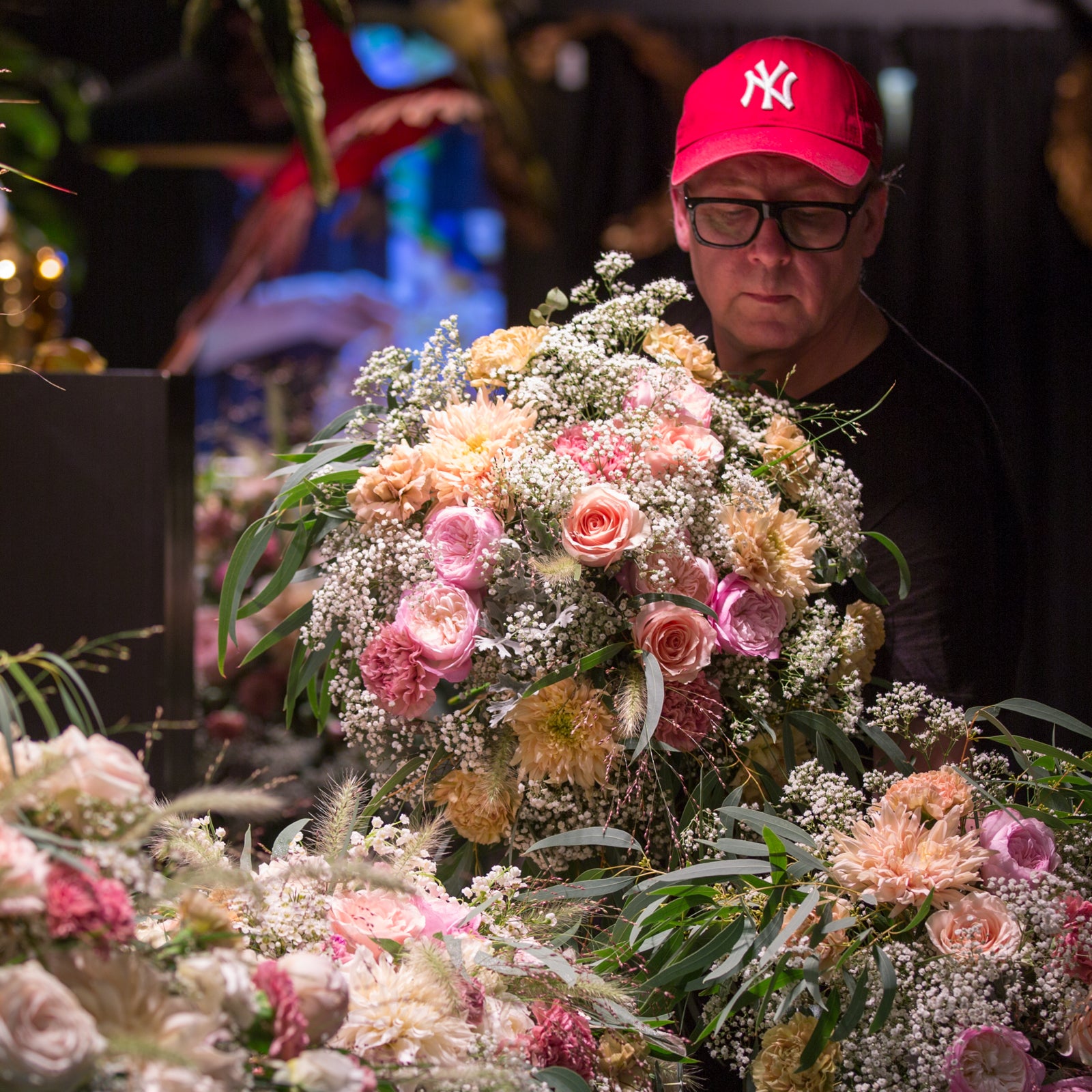 Pepen kevään juhlapöydän asetelmakurssi (La 25.4. kello 13->)