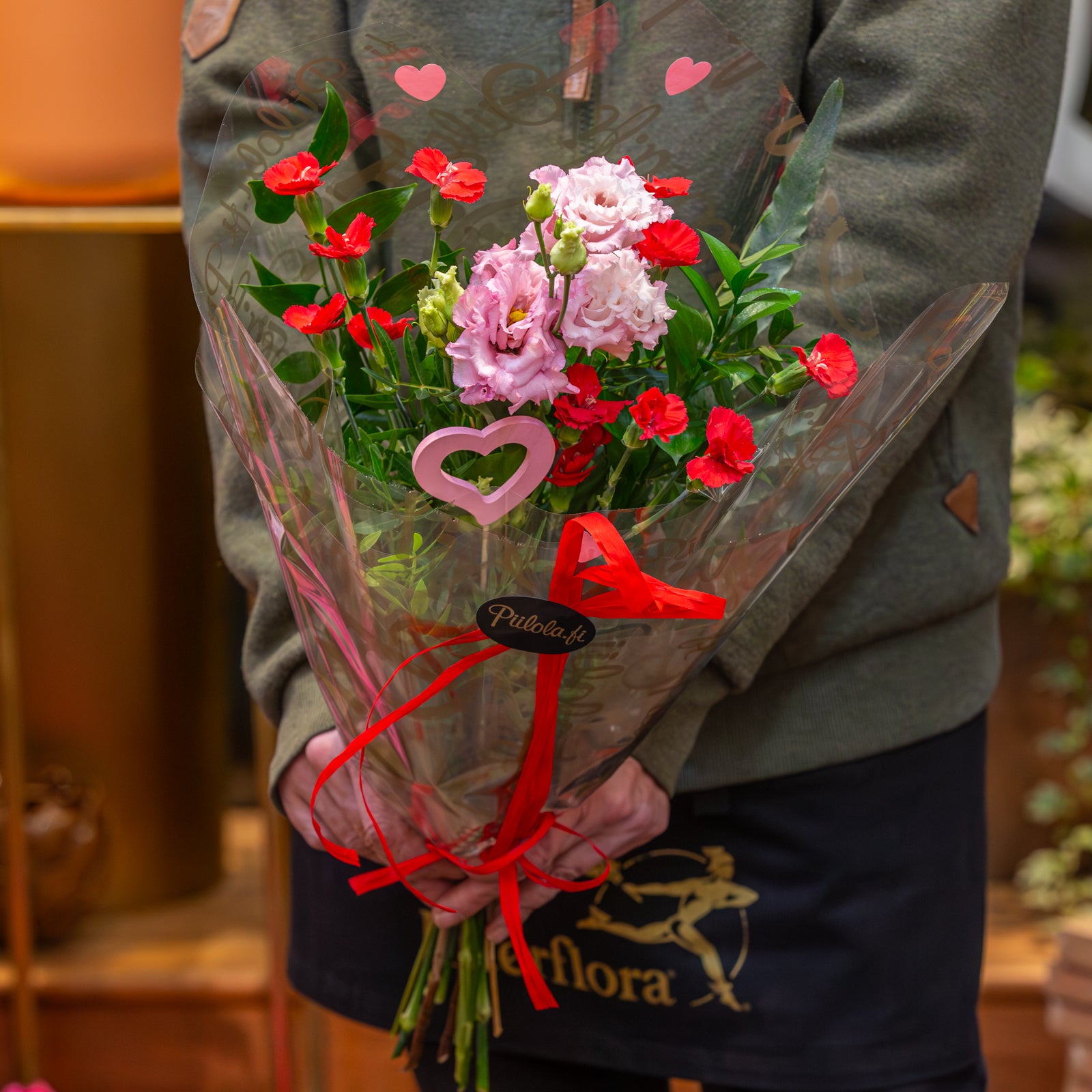 Ystävänpäiväkimppu