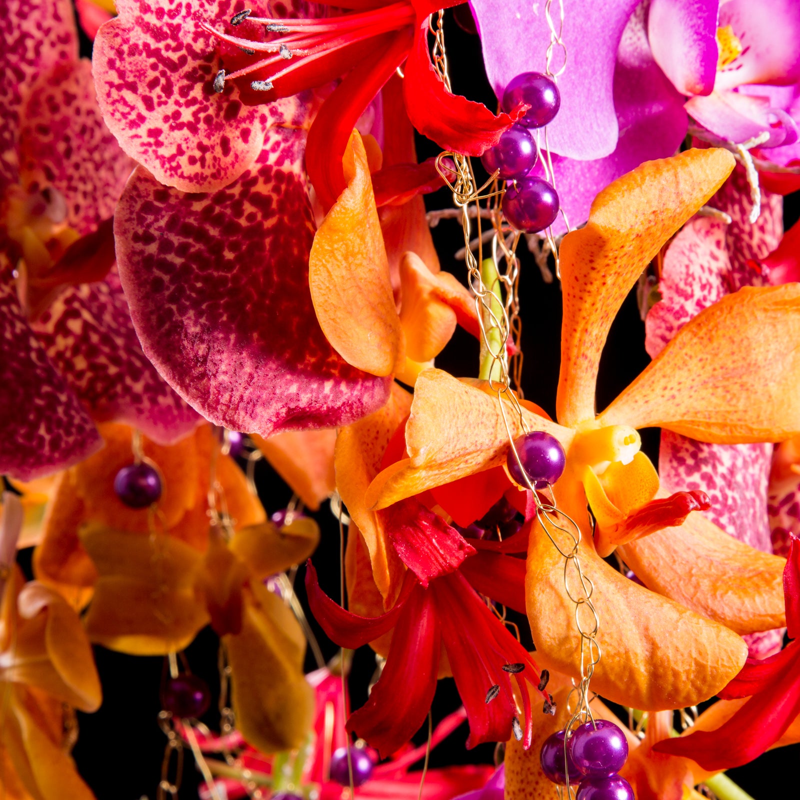 Valuva morsiuskimppu